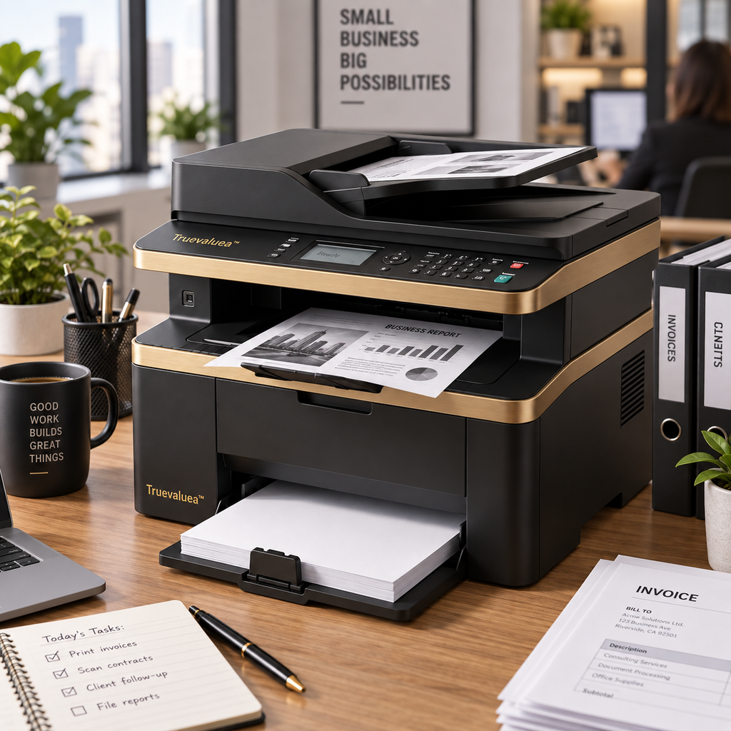 Truevaluea™ WorkCore Monochrome Laser Multifunction Printer
