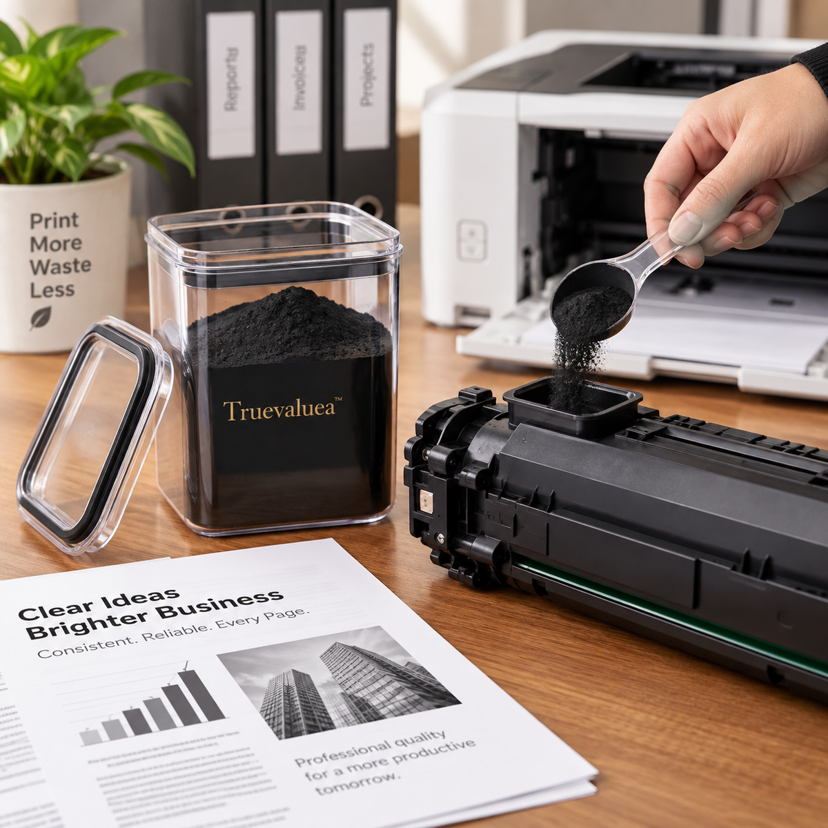 Truevaluea™ PureTone Black Toner Refill