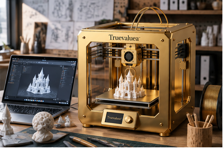 Truevaluea™ ForgeDesk Precision 3D Printer