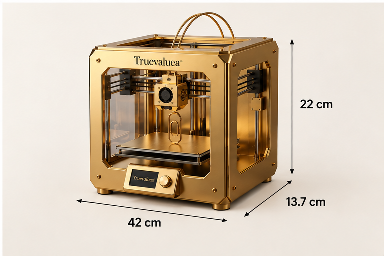 Truevaluea™ ForgeDesk Precision 3D Printer