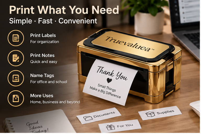 Truevaluea™ SignatureMark Compact Desktop Printer